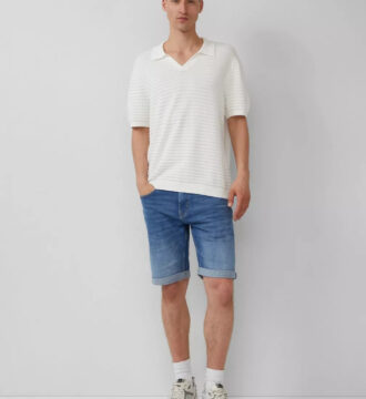 2165154 denim shorts s'oliver in regular fit