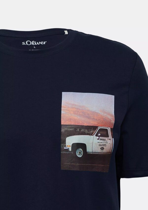 2164754.58D2 andriko t-shirt s'oliver with photo print