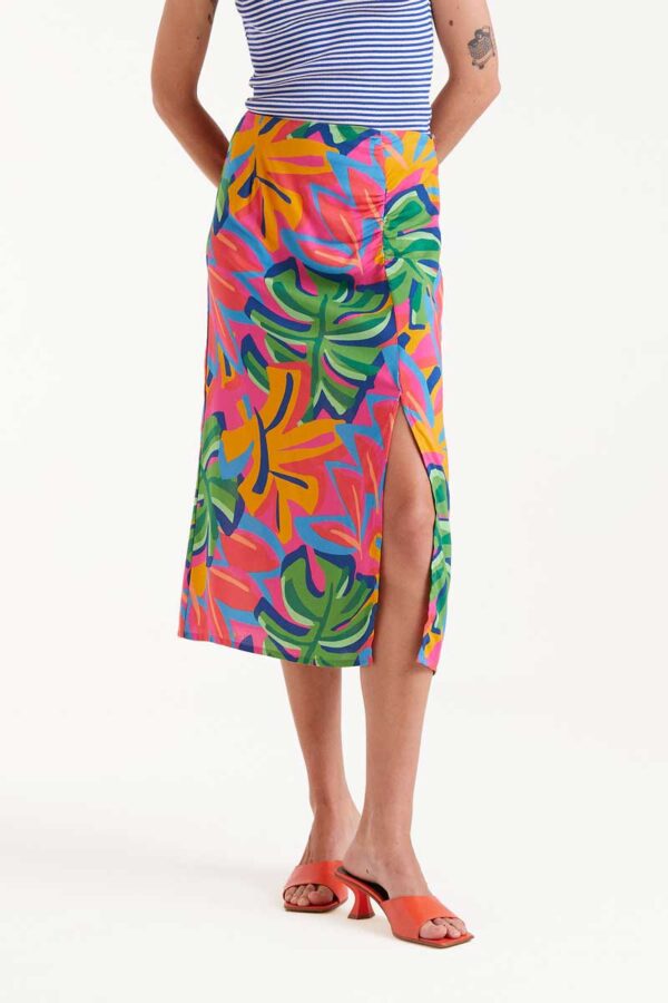 52C/43107 samba midi floral foysta compania fantastica