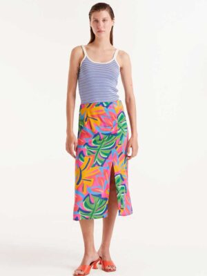 52C/43107 samba midi floral foysta compania fantastica