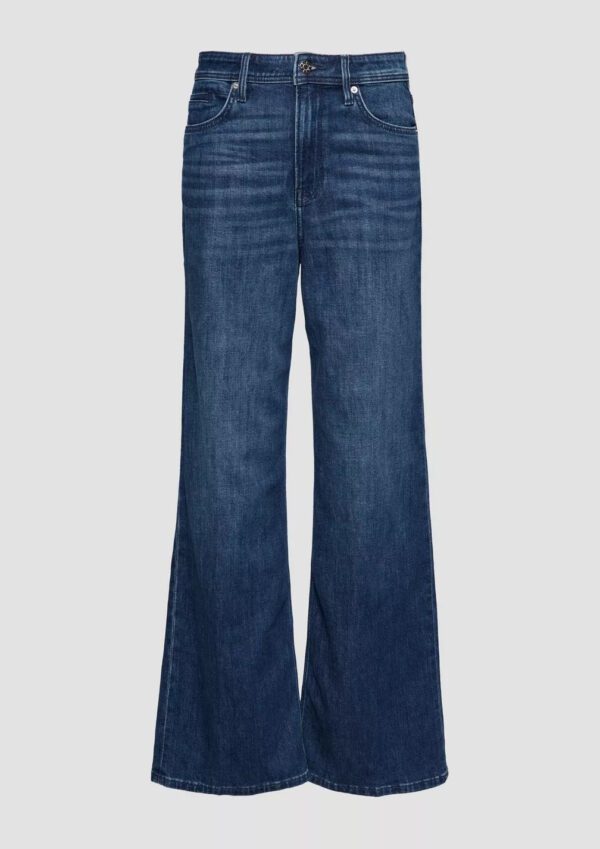 2150417.55z4 psilomero gynaikeio jean s'oliver me fardi mpatzaki Jean s'oliver Regular Fit / High Rise / Wide Leg