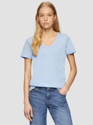2162977 gynaikeio vamvakero t-shirt me v laimokopsi s'oliver