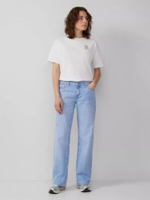2164823.54Z7 gynaikeio jean s'oliver slim fit high rise wide leg