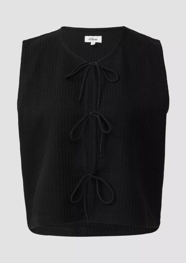 2165898.9999 gynaikeio plekto ribbed gileko s'oliver