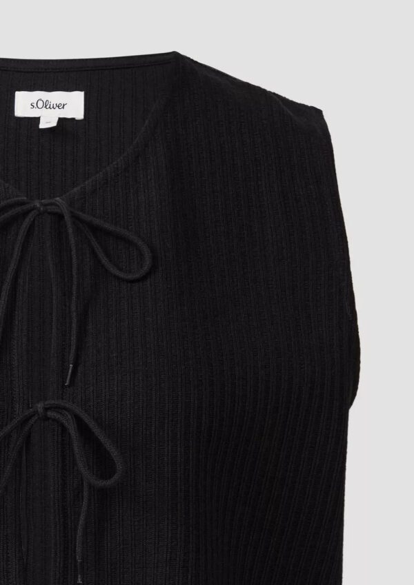 2165898.9999 gynaikeio plekto ribbed gileko s'oliver