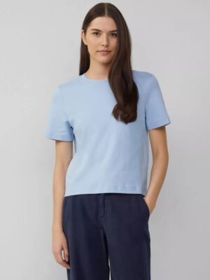 2161660 gynaikeio cropped t-shirt s'oliver se galazio  xroma