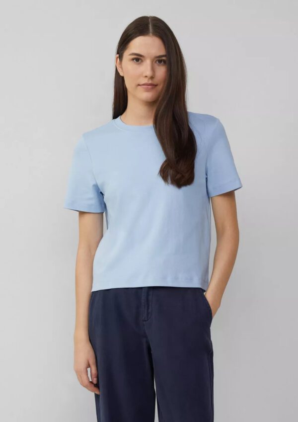 2161660 gynaikeio cropped t-shirt s'oliver se galazio  xroma