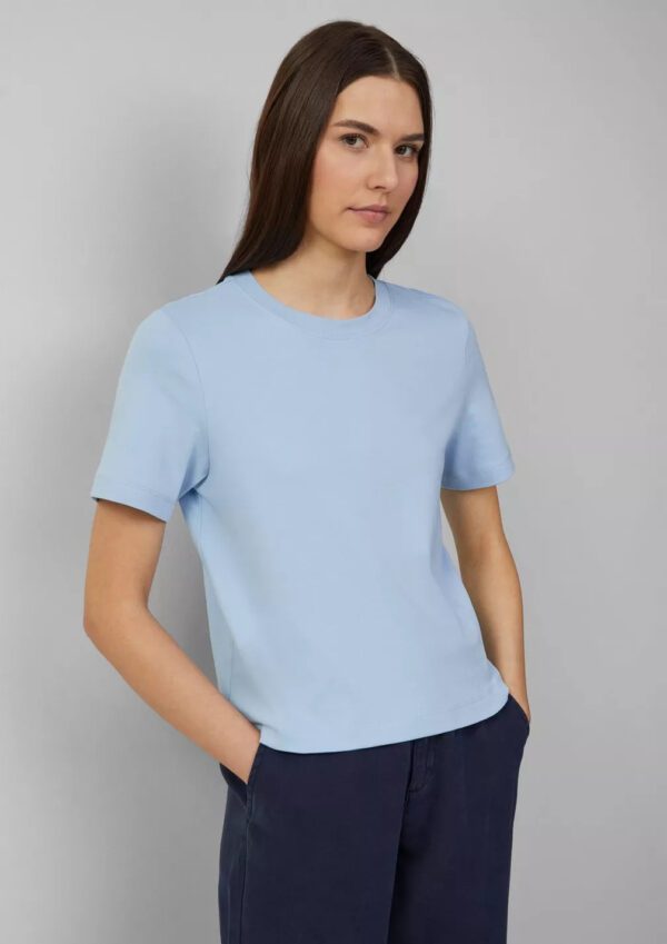 2161660 gynaikeio cropped t-shirt s'oliver se galazio  xroma