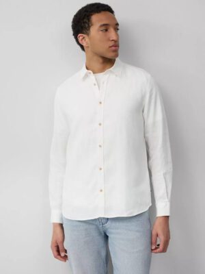 2164316.0120 andriko lino poykamiso s'oliver regular fit se ecru xroma