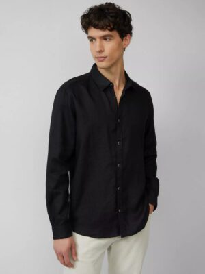 2164316.9999 andriko lino poykamiso s'oliver regular fit se mavro xroma