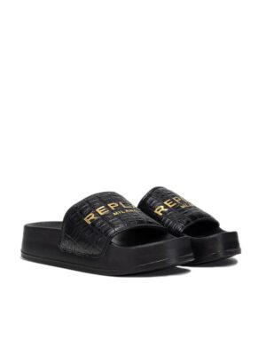 Replay New Lotty Cocco2 Slides GWF1H 000 C0027S 003 Black 2