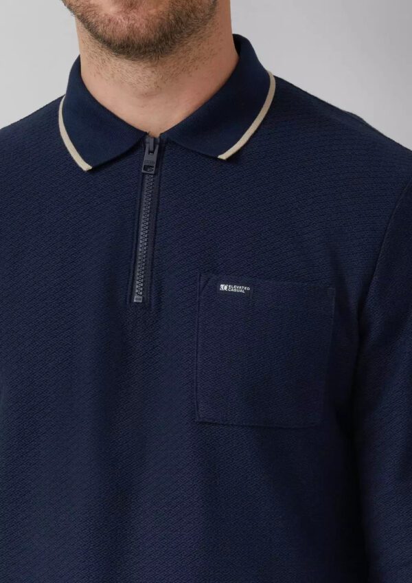 2170138.5978 andriko zip polo shirt me tsepaki s'oliver