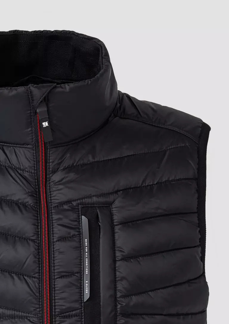 ΚΑΠΙΤΟΝΕ ΑΜΑΝΙΚΟ ΜΠΟΥΦΑΝ S’OLIVER 2167440.9999 andriko mavro elafry kapitone mpoyfan amaniko s'oliver