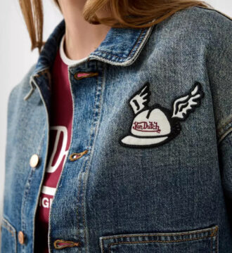 2175589.53Z9 gynaikeio jean denim jacket s'oliver qs x von ducht me patches