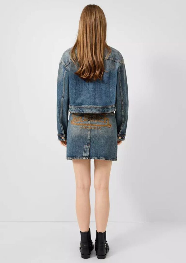 2175589.53Z9 gynaikeio jean denim jacket s'oliver qs x von ducht me patches