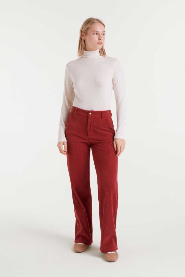 53C/11038 kafe kotle panteloni compania fantastica wide leg