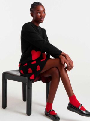 54C/10363 plekti zakar mini foysta mavri me kokkines kardies compania fantastica