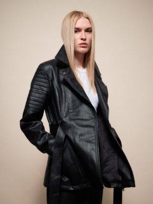 54-101-084 gynaikeio jacket apo dermatini splendid