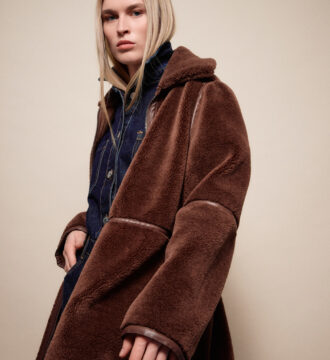 54-101-096 makry gynaikeio kafe palto me giaka