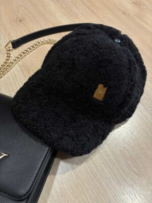 AW4323.000.A1002A.0098 gynaikeio teddy logo cap replay black