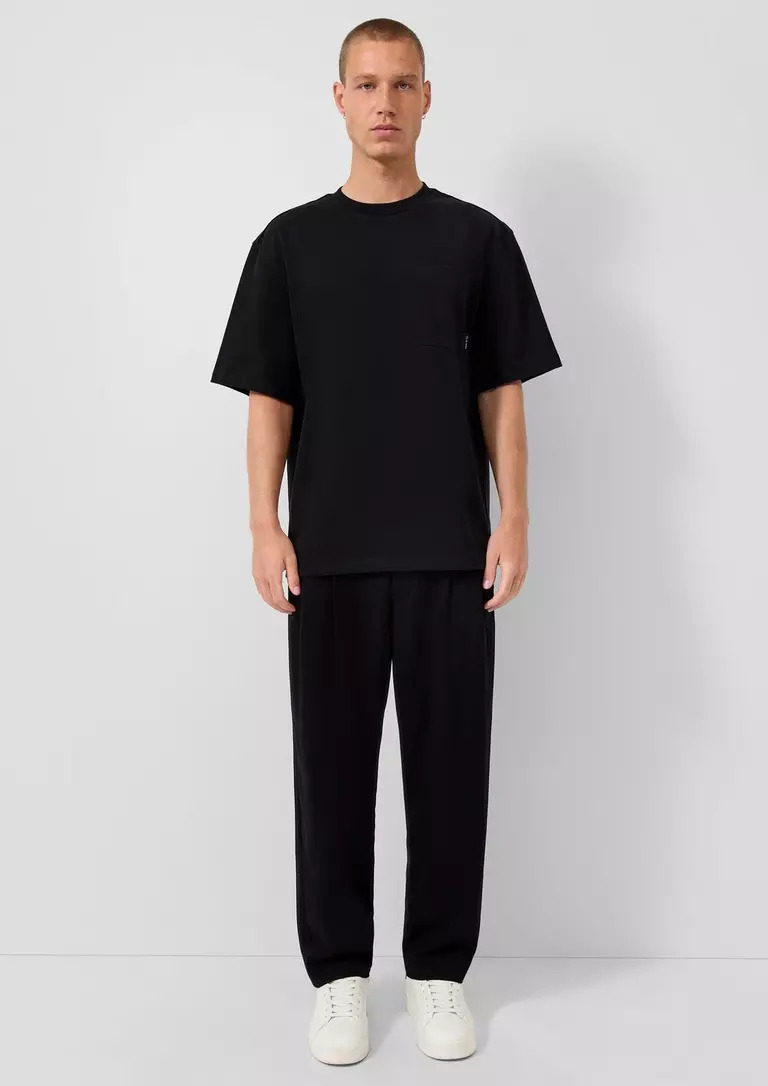 ΠΑΝΤΕΛΟΝΙ ΜΕ ΠΙΕΤΕΣ: Relaxed Fit 2177587 andriko yfasmatino panteloni s'oliver me pietes kai relaxed efarmogi