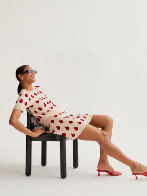 61C/10214  plekti mini fousta me pasxalitses compania fantastica