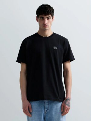 M3368.000.23732P andriko replay t-shirt apo organiko vamvaki me logotipo