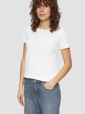 2163612 gynaikeia monoxromh kontomaniki mployza me laimokopsi s'oliver lefki