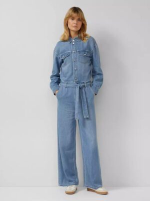 2174429 gynaikeia olosomi forma s'oliver jean denim me wide leg
