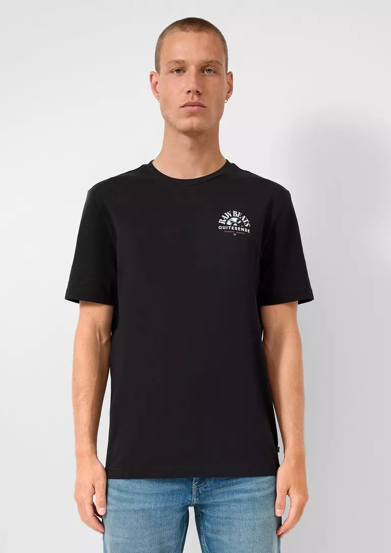 T-SHIRT S’OLIVER 2177446 andriko t-shirt s'oliver se mavro xroma