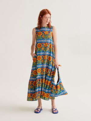 61C/43008 vintage floral forema compania fantastica