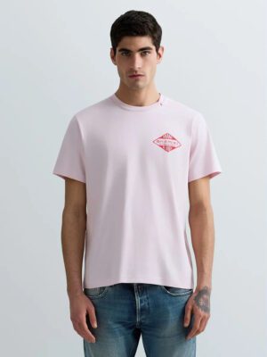 M3344.000.2660.062 andriko roz t-shirt replay me stampa miami