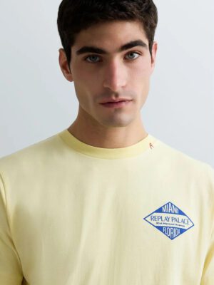 M3344.000.2660.645 andriko kitrino t-shirt replay me stampa miami