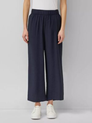 2174667 gynaikeia yfasmatini culotte apo viskozi se mple skouro xroma