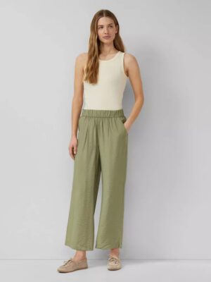 2174667 gynaikeia yfasmatini culotte apo viskozi se ladi xroma