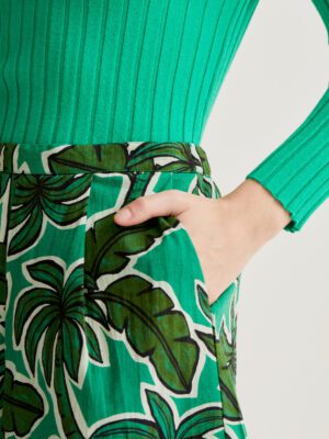 61C/43006 compania fantastica shorts vermoyda me palm tree print foinikes