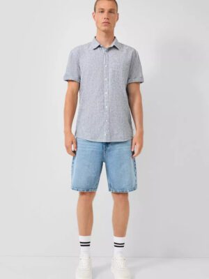 2175218.53Y4 andriki anoiktoxromo jean shorts s'oliver
