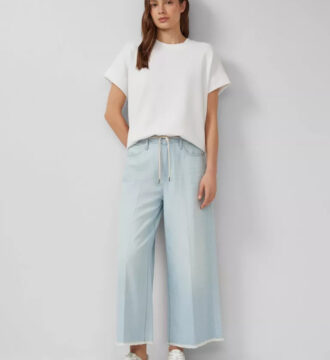 2176996.52Y5 s'oliver synaikeio jean Culotte Suri / Regular Fit / High Rise / Wide Leg