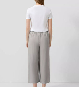 2179930 gynaikeia pantelona apo viscose se grey xroma me lastixo