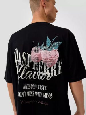 2179999.99D0 andriko relaxed fit t-shirt s'oliver with strawberry print mavro