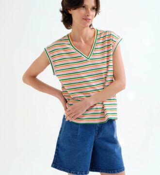 62C/42113 gynaikeio rige tshirt compania fantastica