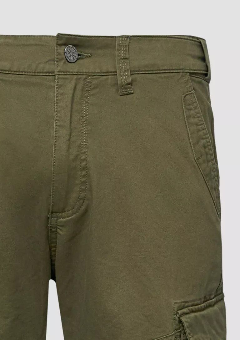 CARGO ΠΑΝΤΕΛΟΝΙ S’OLIVER: Regular Fit 2179210 andriko cargo panteloni s'oliver se regular fit kai prasino xroma