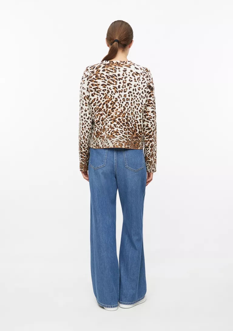 ZAKETA ΜΕ ANIMAL PRINT S’OLIVER 2180591 gynaikeia zaketa se animal print apoxrosh s'oliver