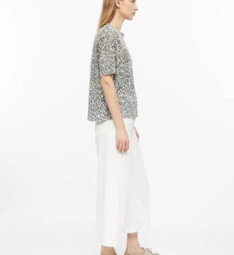 2180632 gynaikeio oversized t-shirt leopard print s'oliver