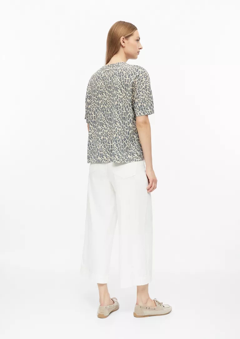 T-SHIRT S’OLIVER 2180632 gynaikeio oversized t-shirt leopard print s'oliver