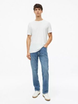 2181375 andriko denim panteloni s'oliver se regular grammi me mesaio kavalo