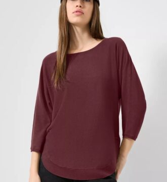 2182060.3903 gynaikeia plekti mployza apo viscose me 3/4 maniki s'oliver mpornto