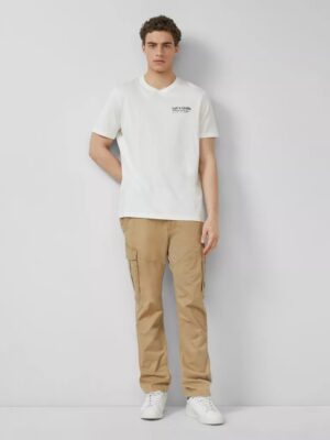 2179210 andriko cargo panteloni s'oliver se regular fit kai kafe anoikto xroma