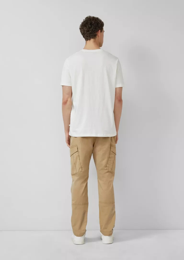 CARGO ΠΑΝΤΕΛΟΝΙ S’OLIVER: Regular Fit 2179210 andriko cargo panteloni s'oliver se regular fit kai kafe anoikto xroma