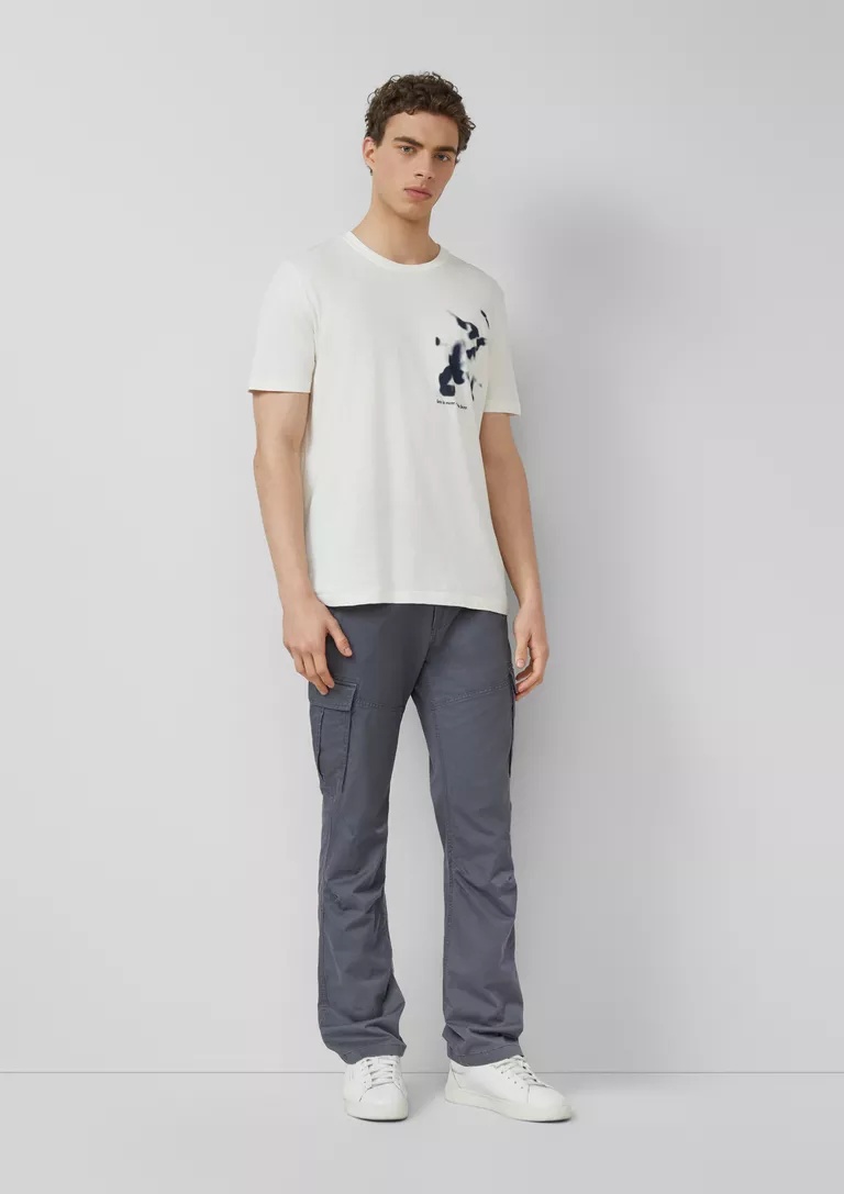 CARGO ΠΑΝΤΕΛΟΝΙ S’OLIVER: Regular Fit 2179210 andriko cargo panteloni s'oliver se regular fit kai grey xroma